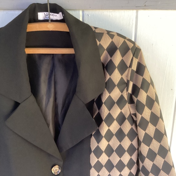NEW Madonna & Co checkered JACKET blazer - Picture 4 of 6